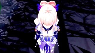 Kokomi gets her pussy full of cock in this 3D hentai