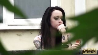 Pascal White dominated the pretty Alessa Savage in a hardcore scene