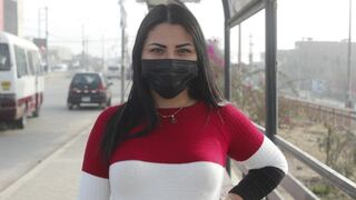 Venezuelan girl Ginezflowrs lost in Lima, experiences new things