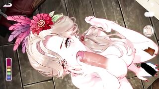 All sex scenes with West Sweety, where East meets West in anime style