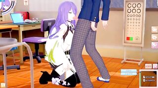 Hentai game Koikatsu! featuring Big tits Moona Hoshinova's 3DCG erotic anime video