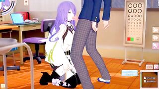 Hentai game Koikatsu! featuring Big tits Moona Hoshinova's 3DCG erotic anime video