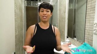 Amateur Latin mommy Korin gets her anal fantasies fulfilled in intense action