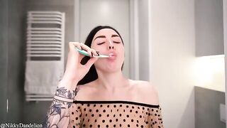 A girl woke up with a stranger in her panties, getting fucked hard
