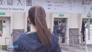 A couple is fucking in front of the camera in Taipei, showcasing real passion