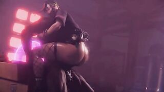 Best Fortnite Girls Blacked Compilation, featuring intense 3D scenes and hardcore action!