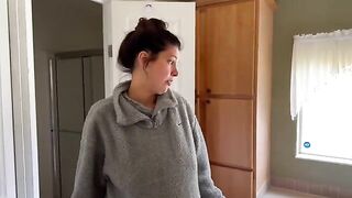 A couple trying to get a better deal from the pregnant landlord