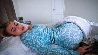 My pervert step mom woke me up in the most sensual way ever