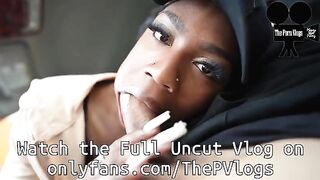 I Met A Hot Ebony Chick in Her Car, and We Had Sex