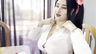 A girl with big boobs fucks her math teacher to pass the class