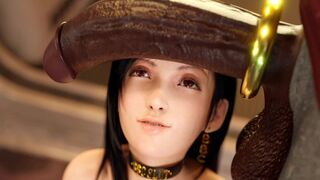 Tifa Lockhart's dark side revealed in intense hentai scenes