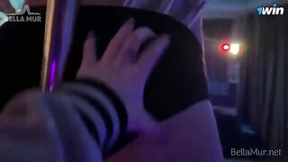 An orgy is taking place in the backstage area, and it’s wild