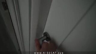 Stepson, don't fuck my ass! Stepmom's tight ass fucked by step son? Yes! He cummed on Boobs