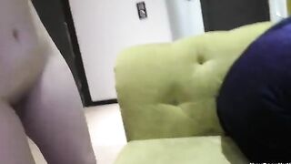 Incredible bubble ass teen student gets fucked hard