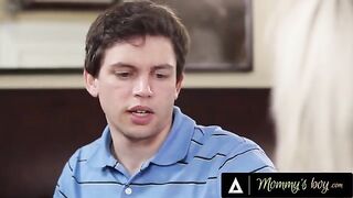 Nina Elle gets her pussy pounded by the stepson’s huge dick