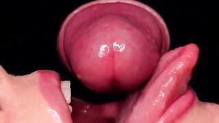 You can get the best blowjob with this hot ASMR cock sucking video