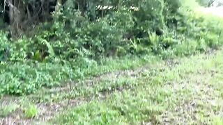 First sextape in the forest for this young French couple amateur