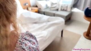 Redhead teen gets fucked on a private party in California