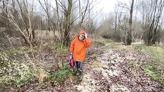 I got my ass fucked by the river by my husband’s huge dick