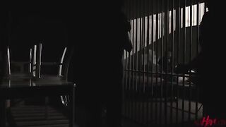 A passionate encounter unfolds in a prison setting, exploring intense emotions