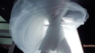 The bride found a dress and had sex with her husband