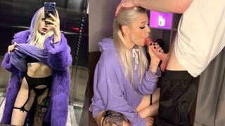 Fucked a girl in the elevator, she didn’t notice