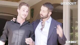 Two steaming-hot MILFs, Aidra Fox and Richelle Ryan, shared a young football star’s huge cock
