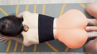 Babe Lana gets her tight ass oiled and smashed hard
