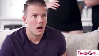 Molly Little tells Swapbro, "eww, Stop rubbing your dick all over me!" 2 - Foursome