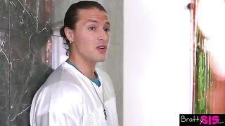 Lulu Chu wants to taste her stepbrother's cum, but he's not sure about this