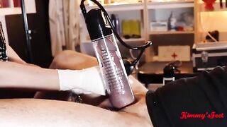The cock is being pumped and the cum is being shot in this hot compilation
