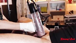 The cock is being pumped and the cum is being shot in this hot compilation