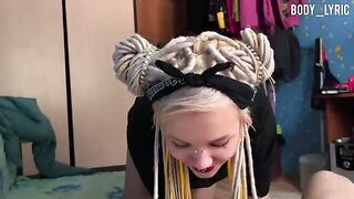 A babe is having sex with her neighbor in a steamy scene