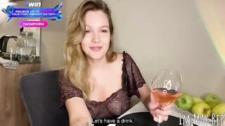 A romantic evening with my beautiful e-girl. ASMR girlfriend roleplay