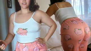 A stepmother with a big ass gets massage from her stepson