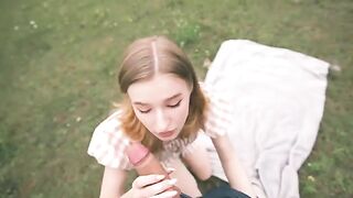 You love to ride, you will love this forest fuck