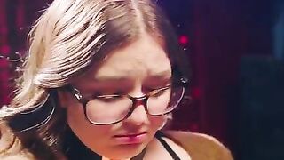 The timid Leana is tied up and fucked hard by the dominant Maximo