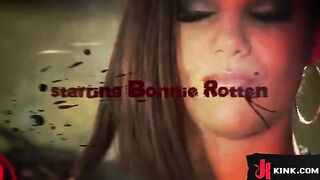 Hot 19-year-old girl in anal bondage and rough sex