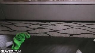 Fit beauties Vanna and Alexis enjoy passionate lesbian sex with toys