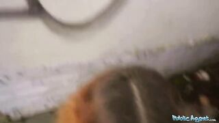 Public Agent Cheating wife Andrea Lapiedra gets fucked by stranger for cash