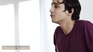 Anna came to her BF’s house, his dad was there, he wanted sex