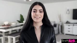 Angel Gostosa, the petite Brazilian beauty, demands permission before touching herself