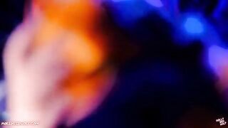 Asuka Langley from Evangelion gets her pussy creampied after a sloppy blowjob