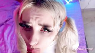 Rough step sister fuck with focus on mouth and ass