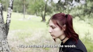 A girl got lost in the forest and I took advantage of the situation to have sex with her