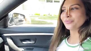 A lucky fan picked up and fucked petite star Gianna Dior