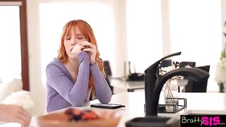 Redhead stepsis Madi Collins needs your cum to feel better