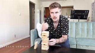 Two hot guys fucked two sexy babes on the bed