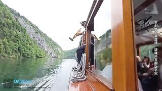 A cute reporter had sex with a handsome stranger in Germany vlog