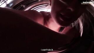 Pervert stepbrother took advantage of situation to fuck her